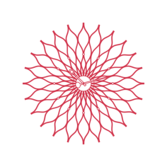 Objects Wall Clocks Nelson Sunflower Clock Laser Cut Svg File, Free Vectors File